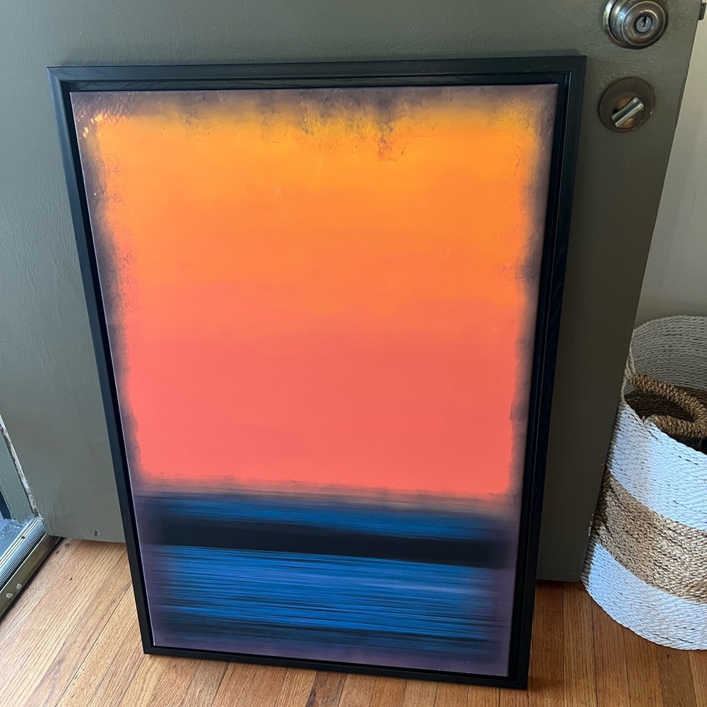 Large abstract artwork